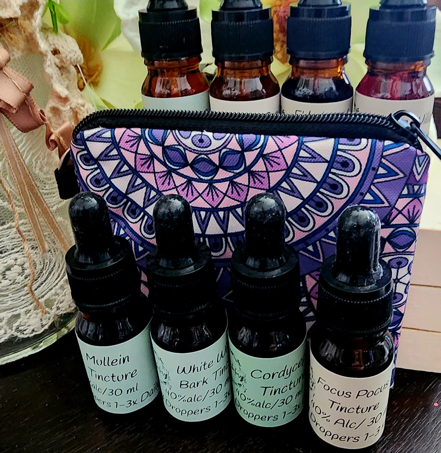 Herbal Tinctures – 1 oz Dropper Bottle
